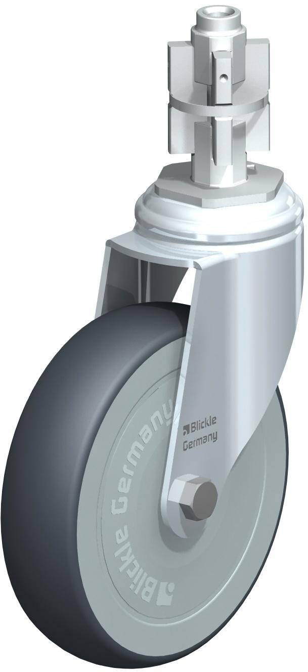 Blickle 848337 Apparate-Lenkrolle LKRA-VGA 126K-11-FK-E15