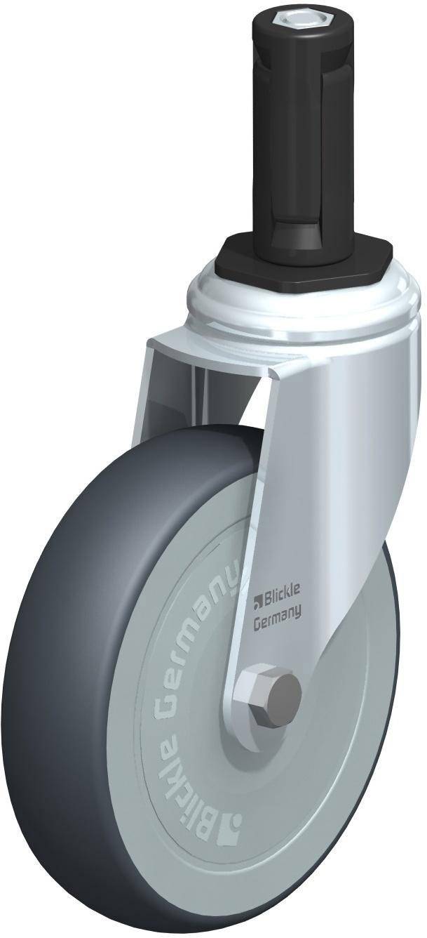 Blickle 848340 Apparate-Lenkrolle LKRA-VGA 126K-11-FK-ER13