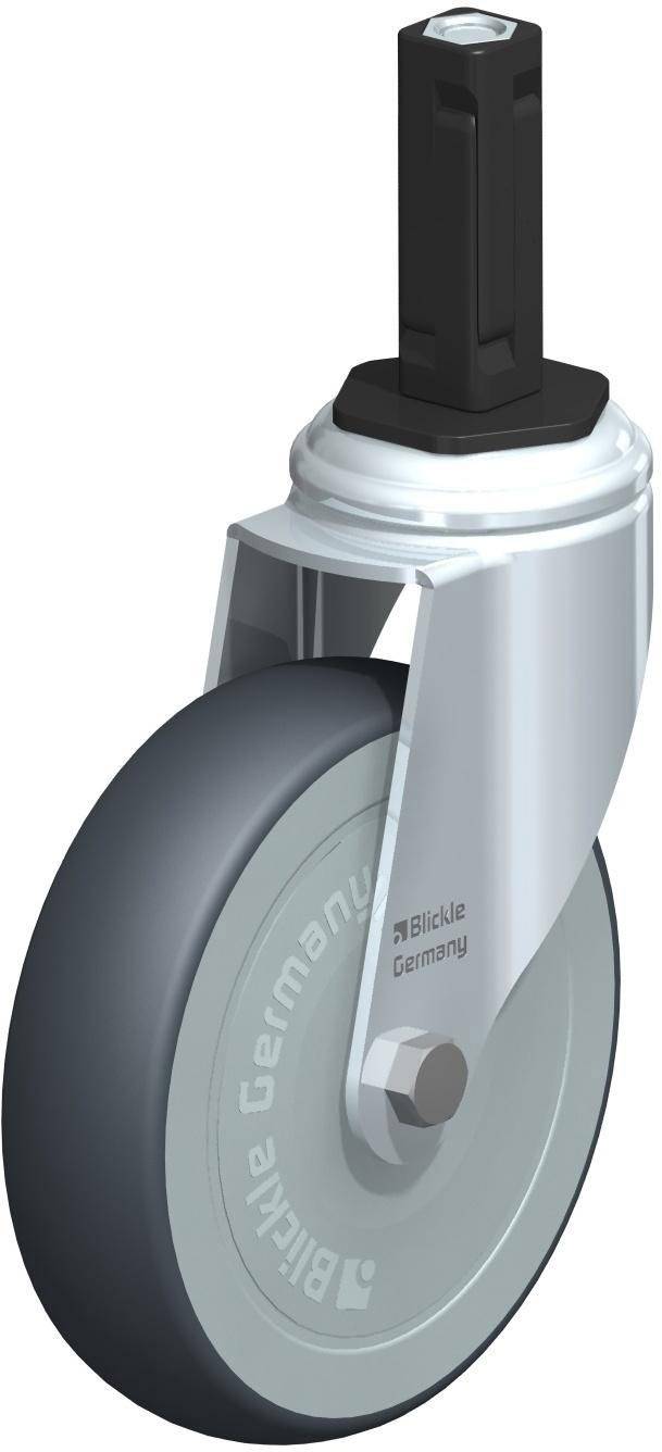 Blickle 848343 Apparate-Lenkrolle LKRA-VGA 126K-11-FK-EV12