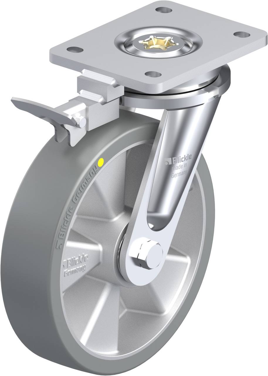 Blickle 852553 LO-ALTH 200K-AS-RI4 Lenkrolle mit Feststeller Rad-Durchmesser: 200mm Tragfähigkeit (max.): 800kg 1St.