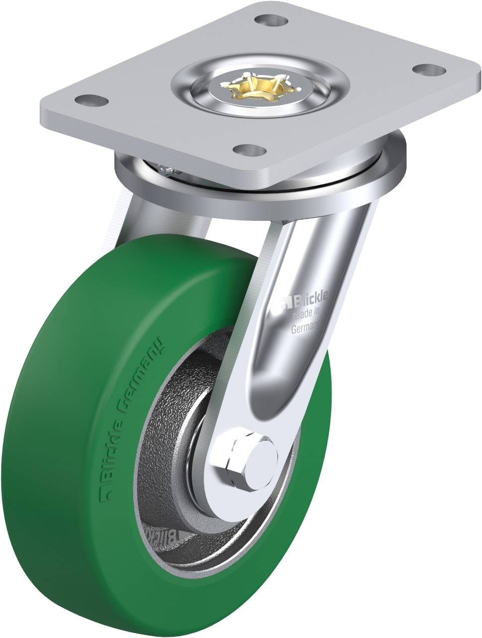 Blickle 754932 LO-GST 150K Lenkrolle Rad-Durchmesser: 150mm Tragfähigkeit (max.): 570kg 1St.