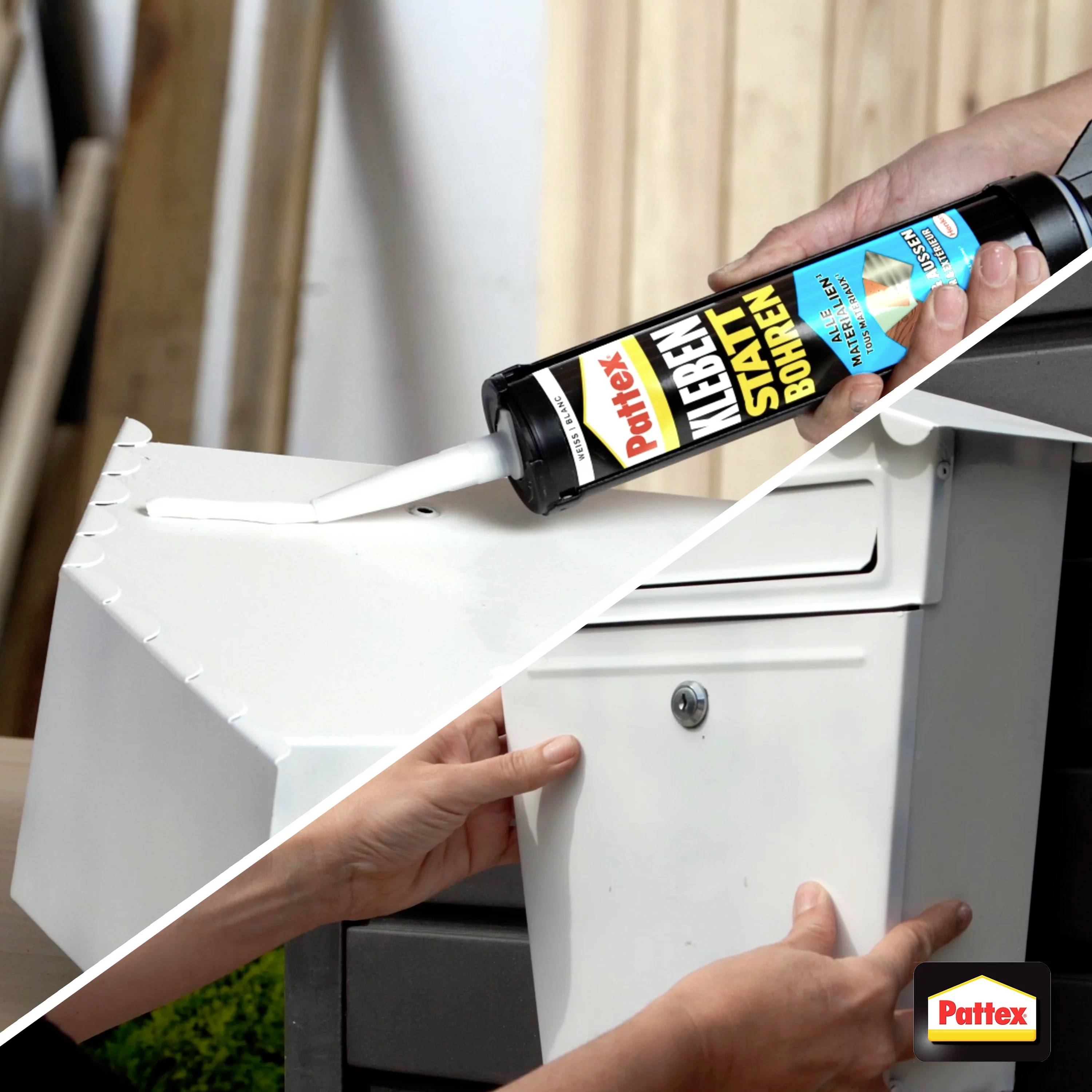 Pattex Kleben statt Bohren Klebe- und Dichtmasse PKBUW 450g