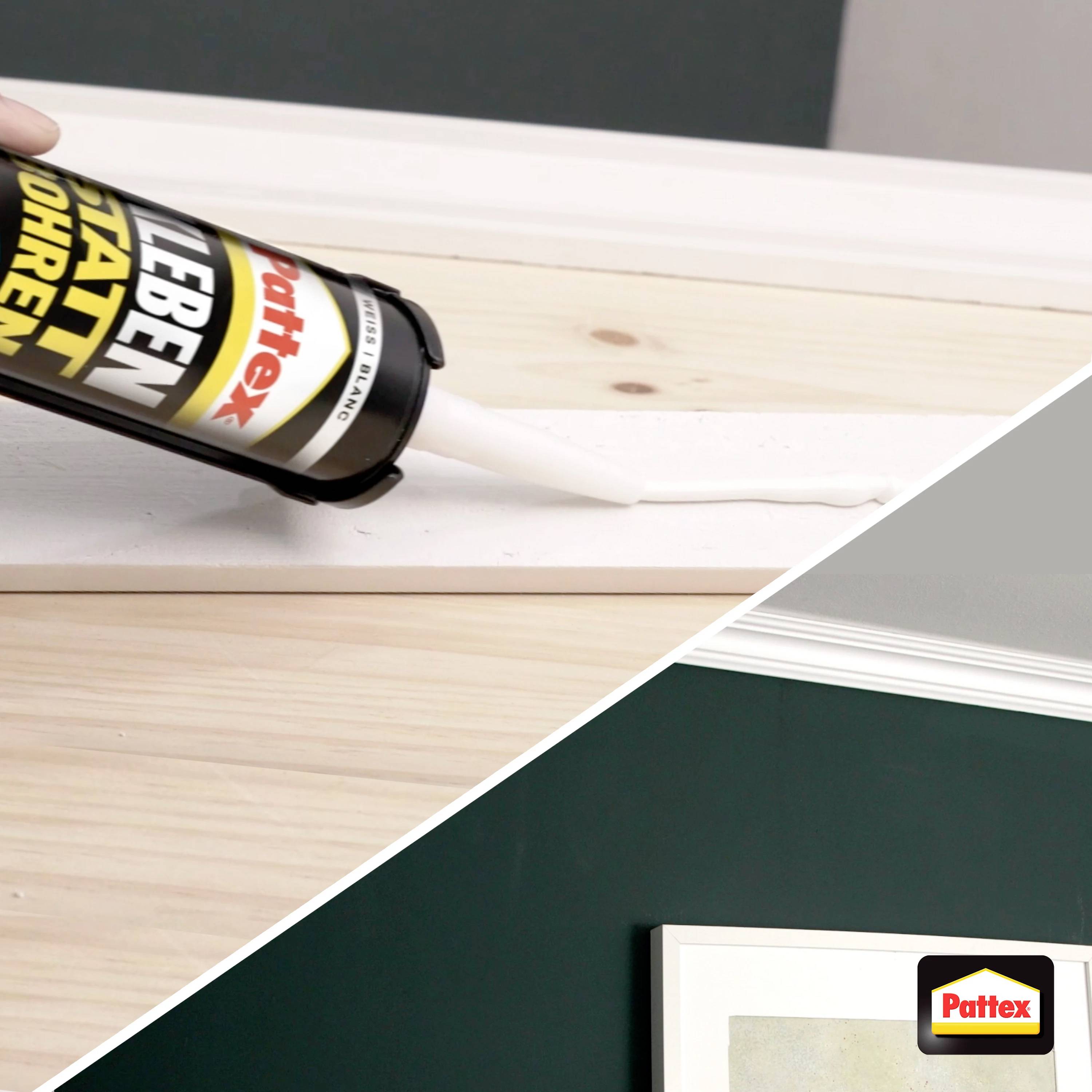 Pattex Kleben statt Bohren Klebe- und Dichtmasse PKBUW 450g