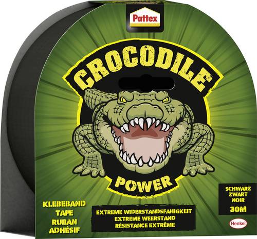 Pattex Crocodile Power PCPT5 Klebeband Silber (L x B) 30m x 48mm 30m