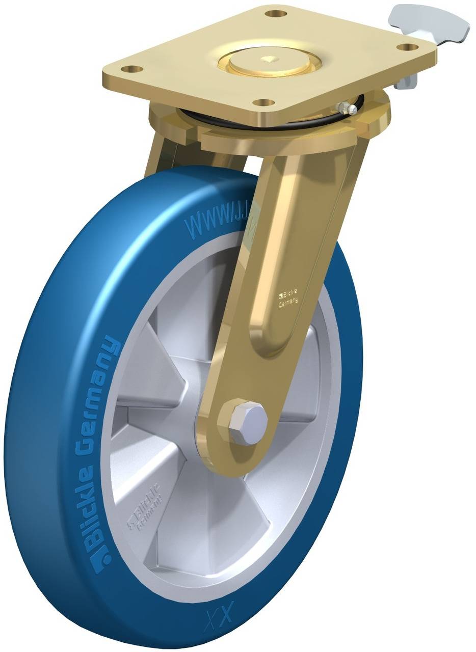 Blickle 852471 LS-ALBS 300K-RI4 Lenkrolle mit Feststeller Rad-Durchmesser: 300mm Tragfähigkeit (max.): 1150kg 1St.