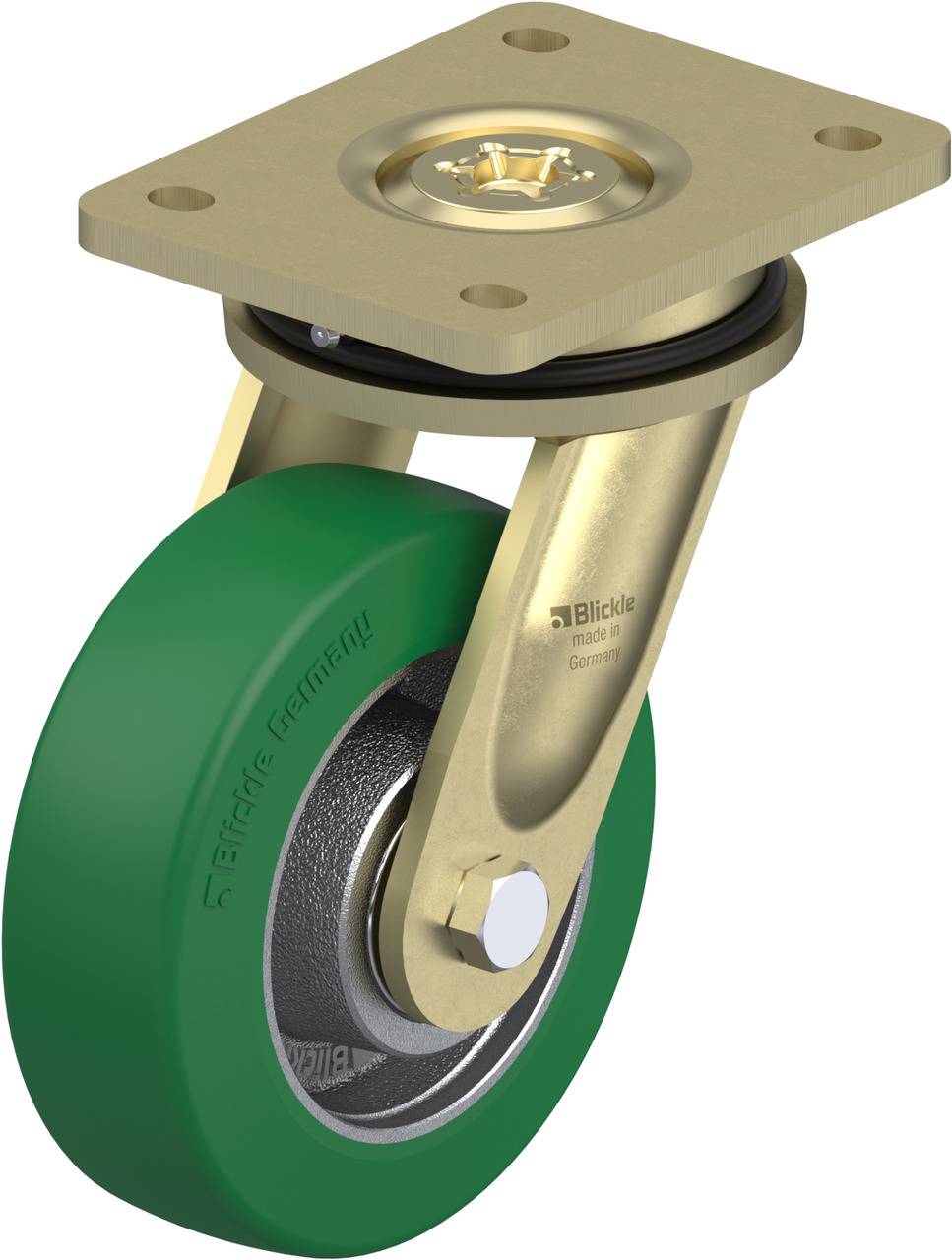 Blickle 755043 LS-GST 150K Lenkrolle Rad-Durchmesser: 150mm Tragfähigkeit (max.): 570kg 1St.