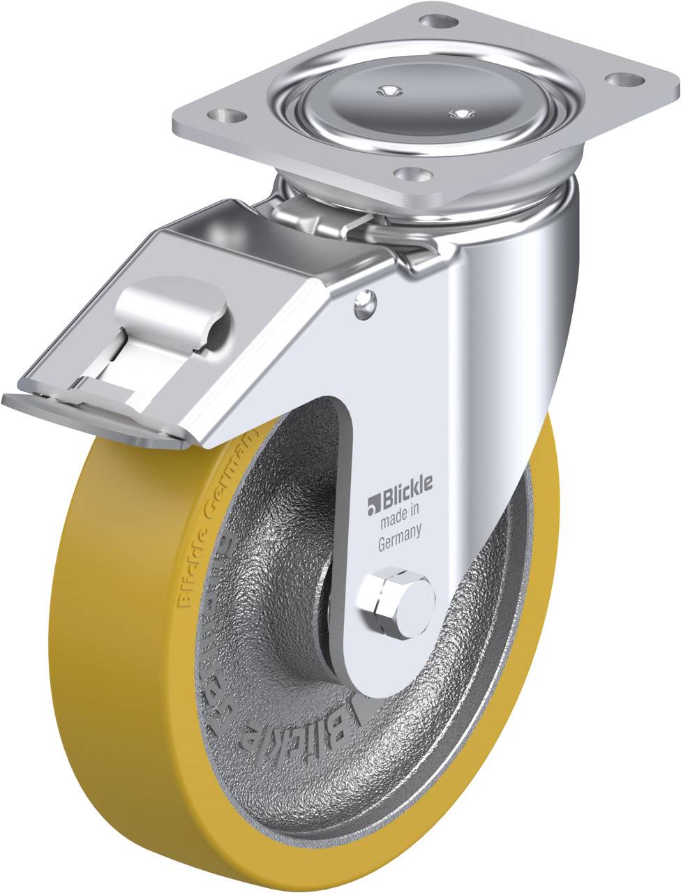 Blickle 759183 LU-GTH 200K-FI Lenkrolle mit Feststeller Rad-Durchmesser: 200mm Tragfähigkeit (max.): 1000kg 1St.
