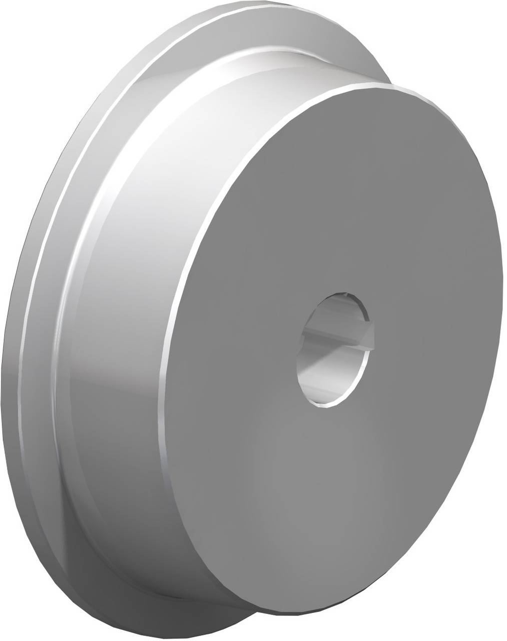 Blickle 450205 SPKVSN 250/50H7 Antriebsrad Rad-Durchmesser: 250mm Tragfähigkeit (max.): 4000kg 1St.