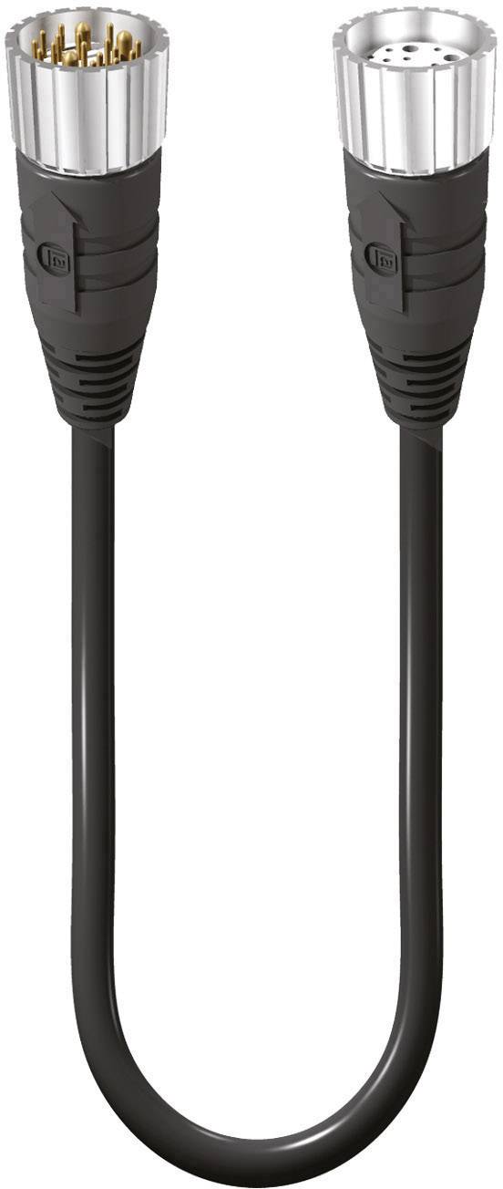 Lumberg Automation 2234 Sensor-/Aktor-Anschlussleitung M23 Stecker, gerade, Kupplung, gerade 10.00m Polzahl Sensoren: 19 1St.