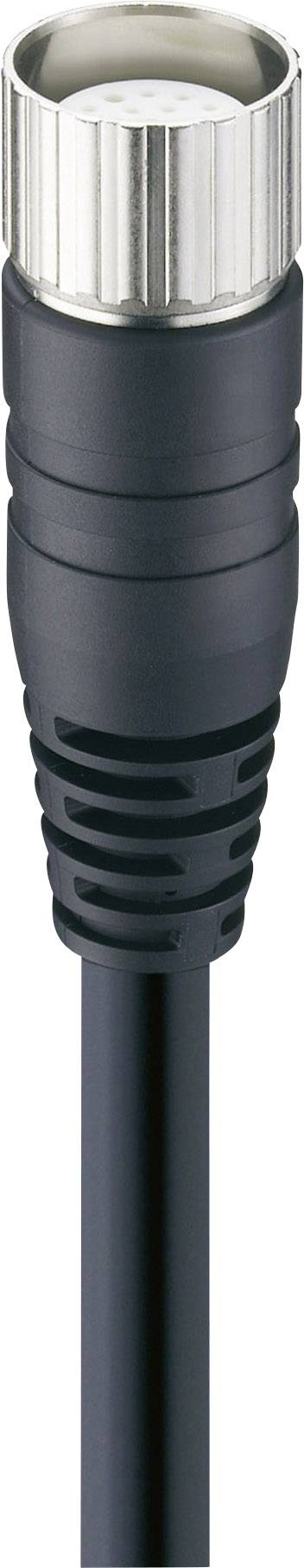 Lumberg Automation 1504 Sensor-/Aktor-Steckverbinder, konfektioniert M23 Kupplung, gerade 1.00m Polzahl Sensoren: 19 1St.