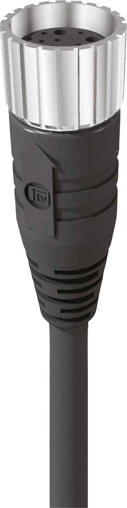 Lumberg Automation 427 Sensor-/Aktor-Steckverbinder, konfektioniert M23 Kupplung, gewinkelt 2.00m Polzahl Sensoren: 12 1St.
