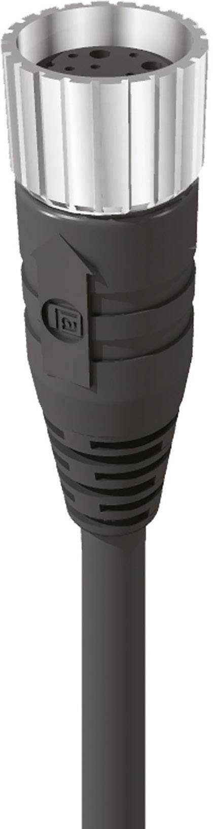 Lumberg Automation 60688 Sensor-/Aktor-Steckverbinder, konfektioniert M23 Kupplung, gewinkelt 5.00m Polzahl Sensoren: 19 1St.