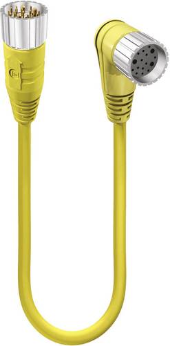 Lumberg Automation 2345 Sensor-/Aktor-Anschlussleitung M23 Stecker, gerade, Kupplung, gewinkelt 5.0