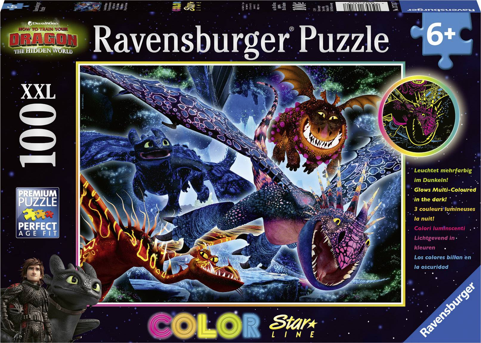 Ravensburger Leuchtende Dragons 13710