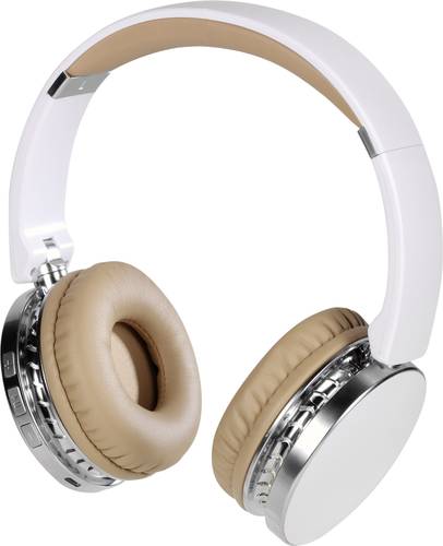 Vivanco NEOS AIR WHITE HiFi On Ear Kopfhörer Bluetooth® Weiß Faltbar, Headset, Ohrbügel, Lautst�  - Onlineshop Voelkner