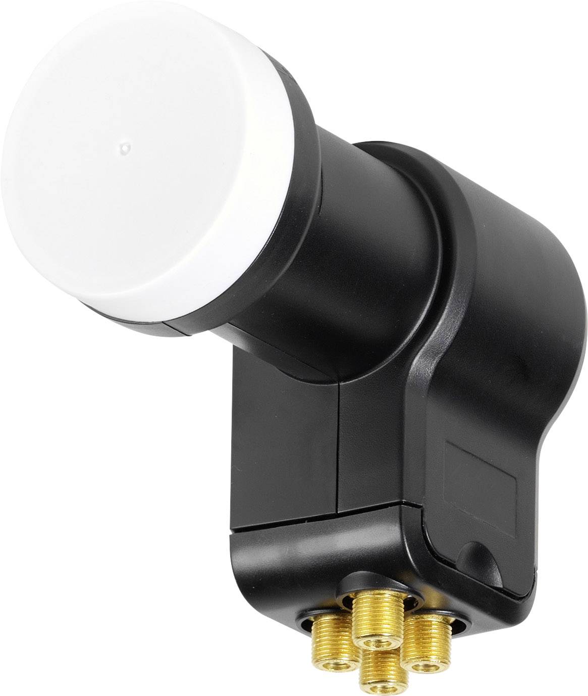 Vivanco STL UQSP2A Quad-LNB Teilnehmer-Anzahl: 4 Feedaufnahme: 40mm mit Switch, vergoldete Anschlüsse, Wetterschutz