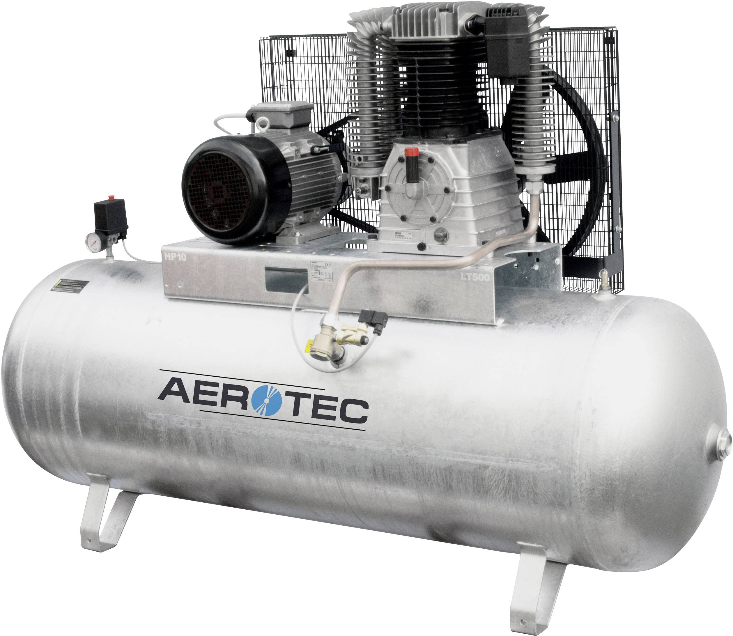 Aerotec Druckluft-Kompressor 500l 10 bar