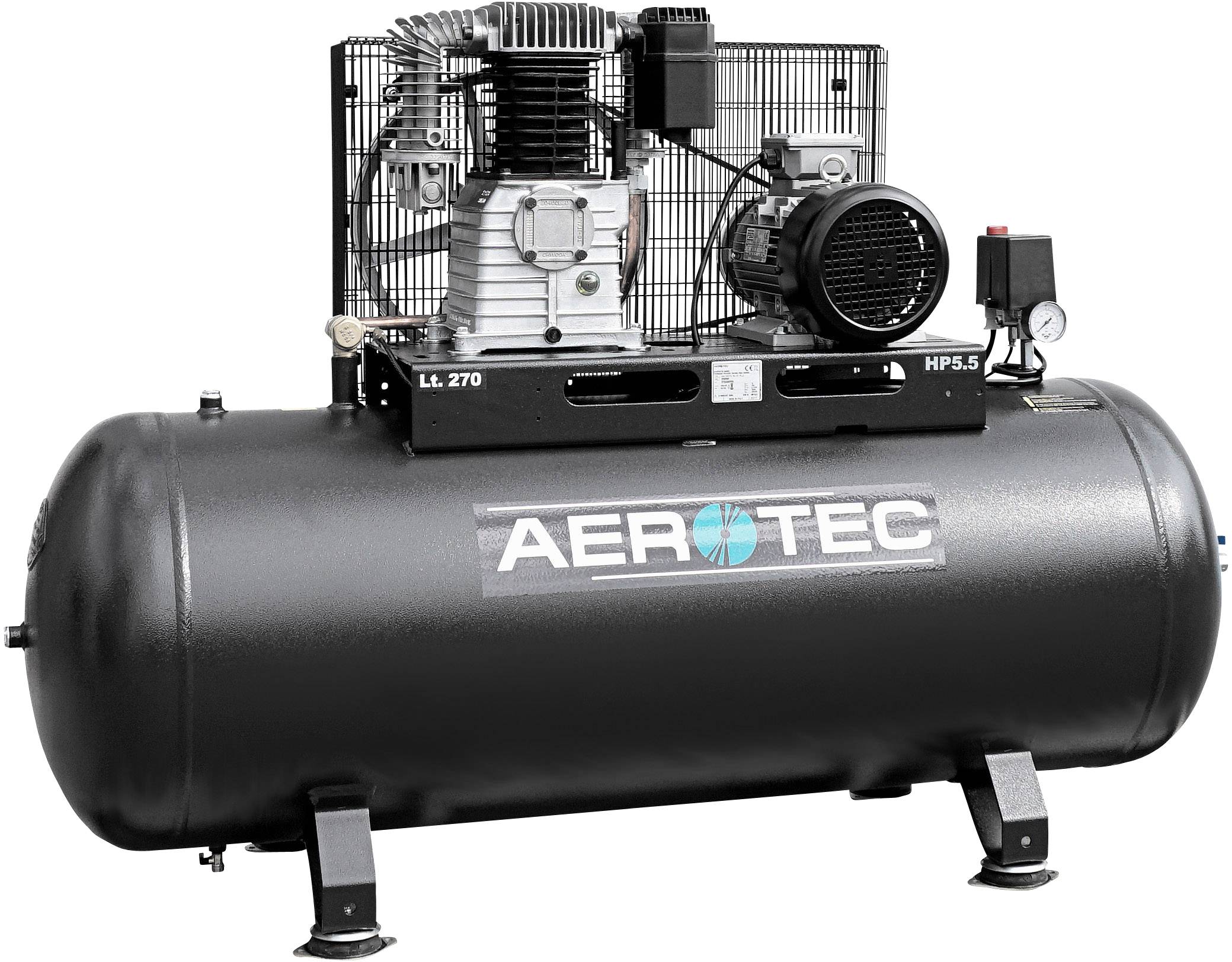 Aerotec Druckluft-Kompressor 650-270 PRO-10 270l 10 bar