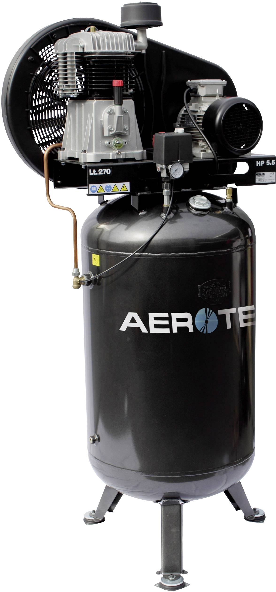 Aerotec Druckluft-Kompressor 270l 10 bar