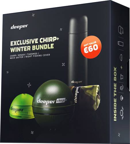 Deeper CHRIP+ Winter-Bundle Fischfinder