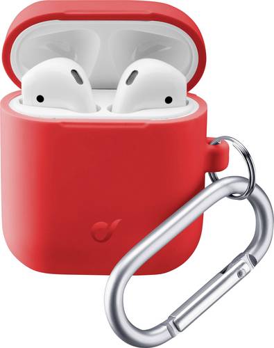Cellularline BOUNCEAIRPODSR Kopfhörer Tasche Passend für:In-Ear-Kopfhörer Rot