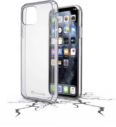 Cellularline CLEARDUOIPHXIMAXT Backcover Apple iPhone 11 Pro Max Transparent