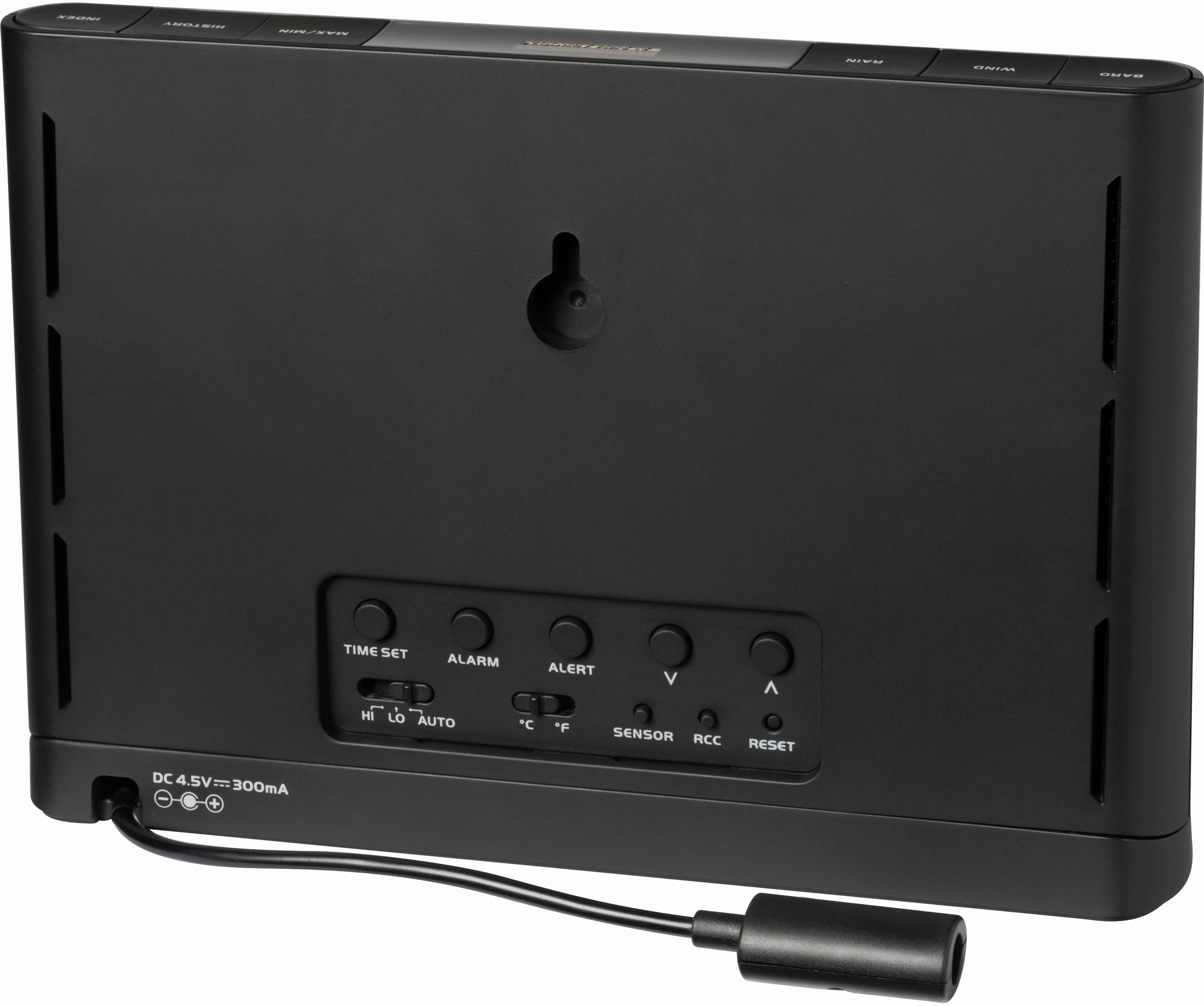 Bresser Optik 5-in-1 Comfort Wetter Center 7002550CM3000 Funk-Wetterstation Vorhersage für 12 bis 24 Stunden