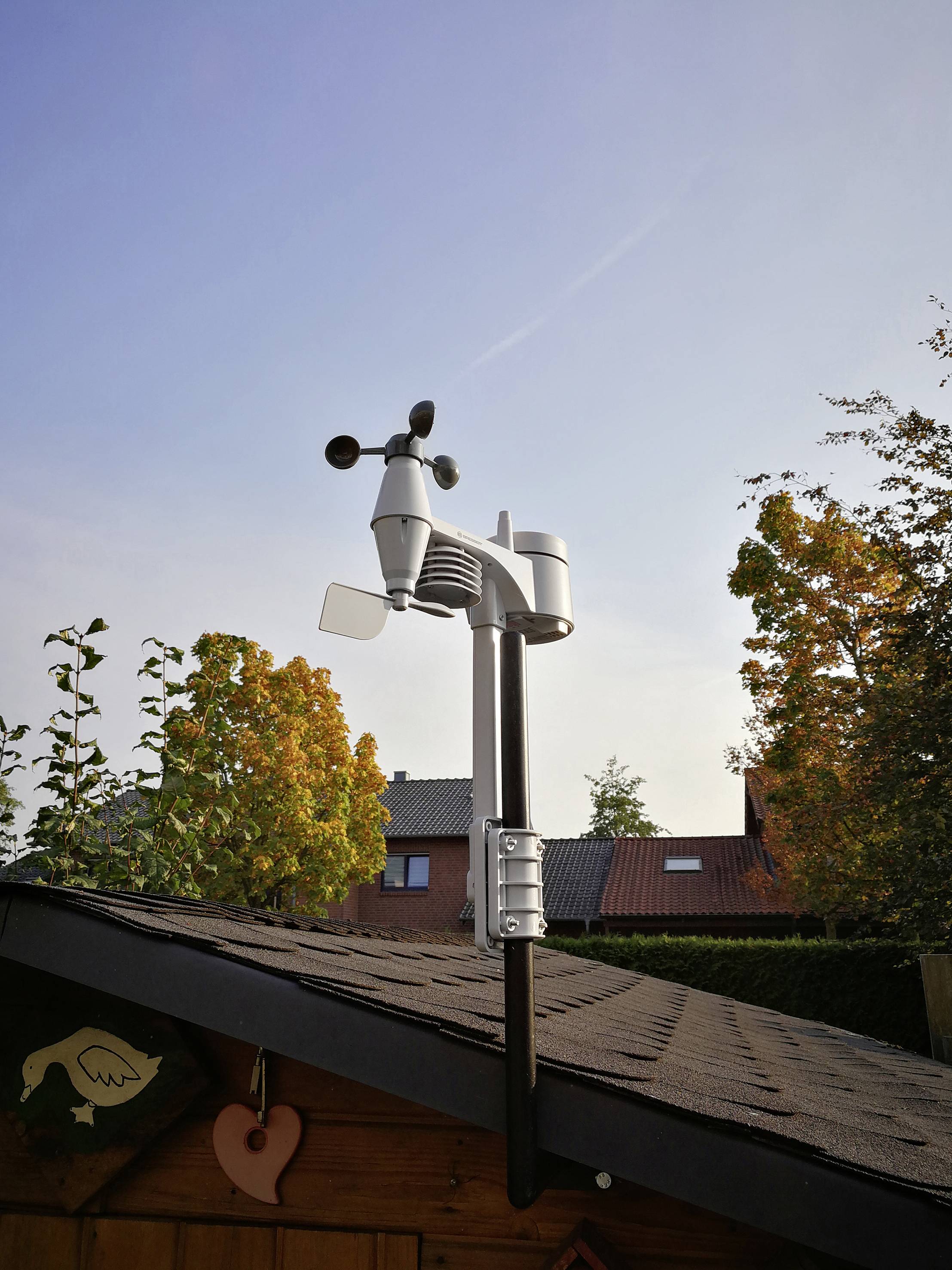 Bresser Optik 5-in-1 Comfort Wetter Center 7002550CM3000 Funk-Wetterstation Vorhersage für 12 bis 24 Stunden