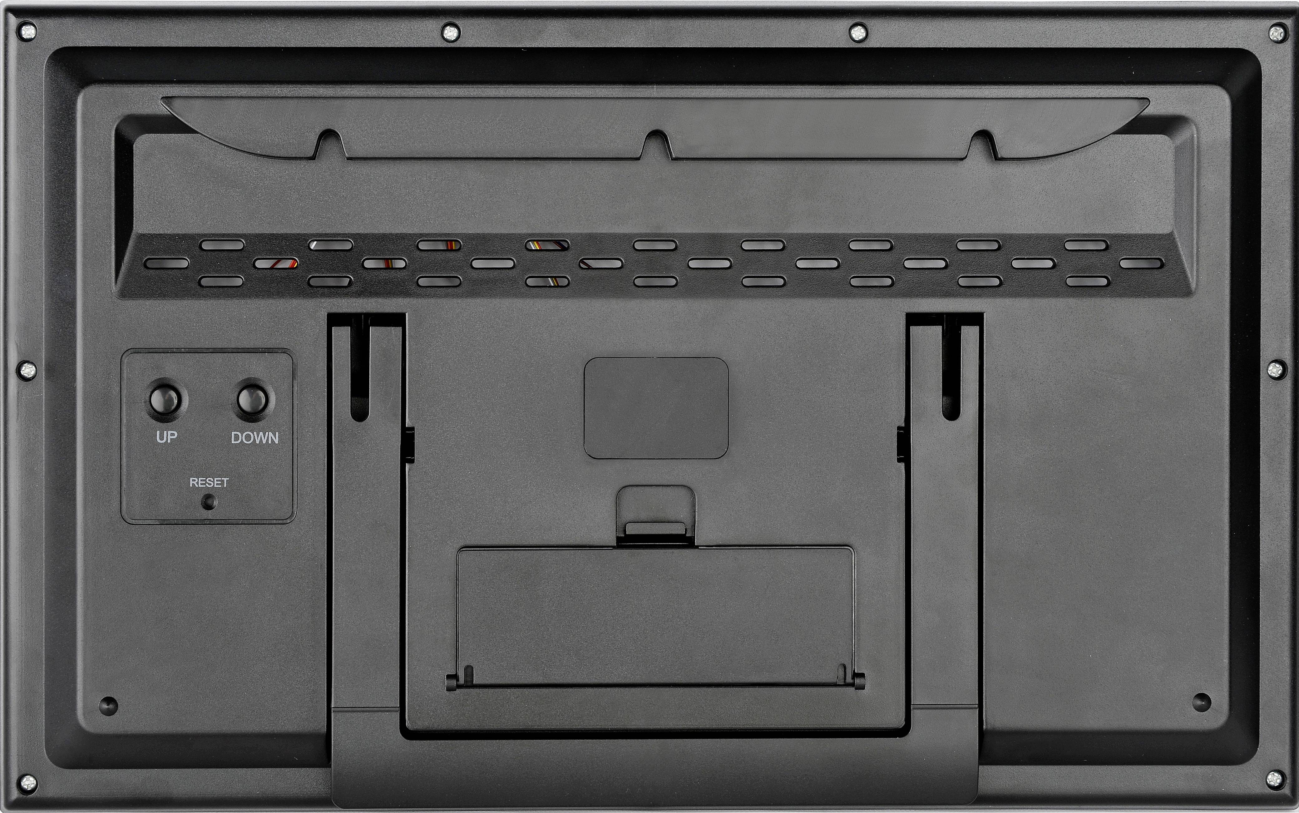 Bresser Optik 7001800CM3000 Funk Wanduhr 27 mm x 229 mm x 369 mm Schwarz Großes Display, Wettervorhersage (12-24 h)