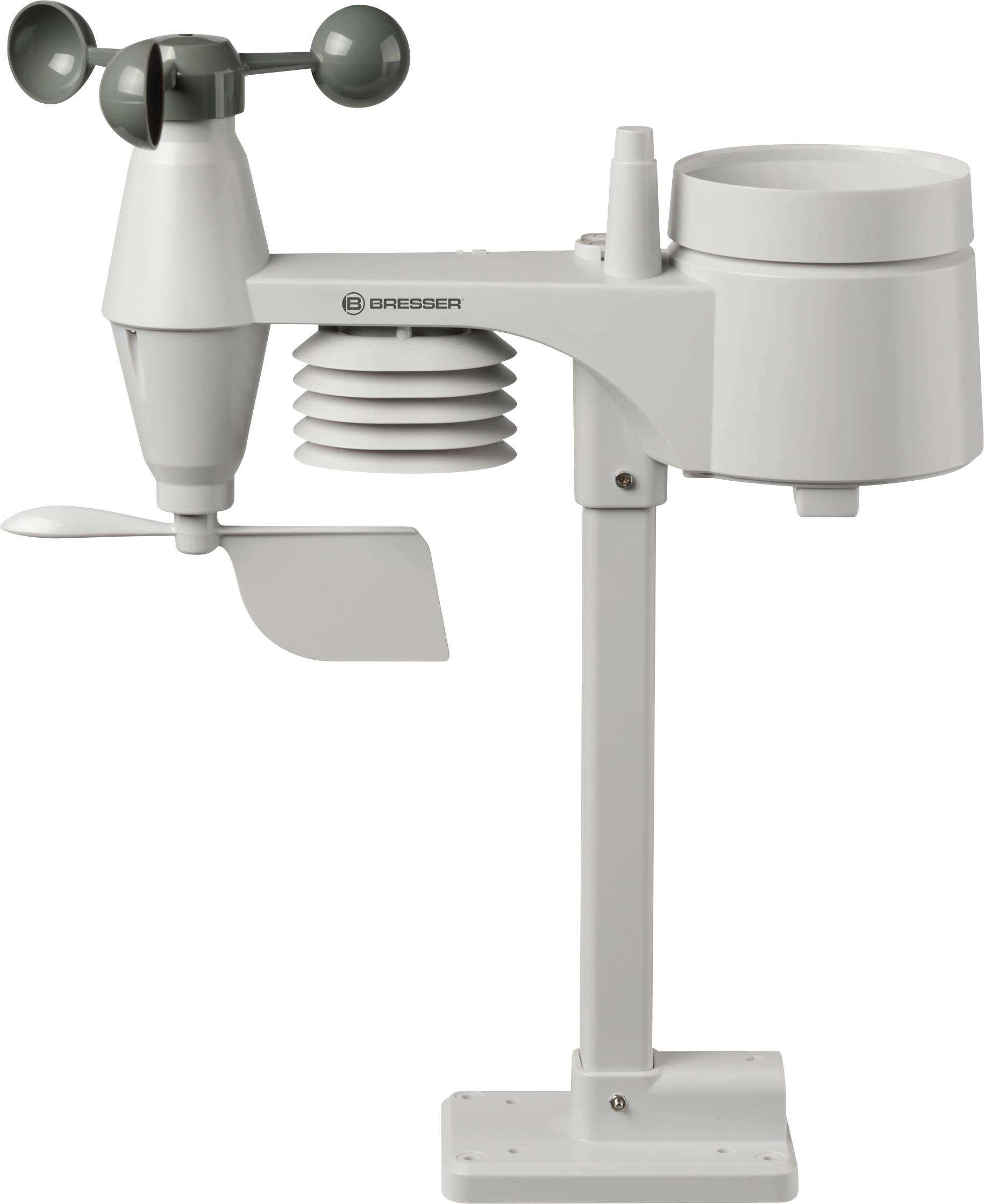 Bresser Optik WTW 5in1 Center 7002512 Funk-Wetterstation