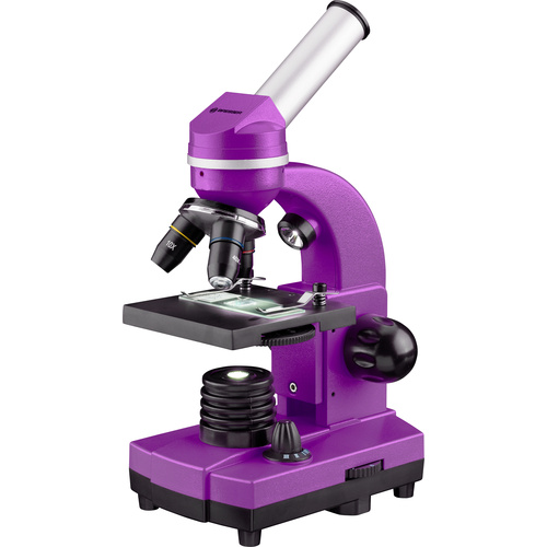 Bresser Optik 8855600TJ5000 Biolux SEL Schülermikroskop Kinder-Mikroskop Monokular 1600 x Auflicht, Durchlicht