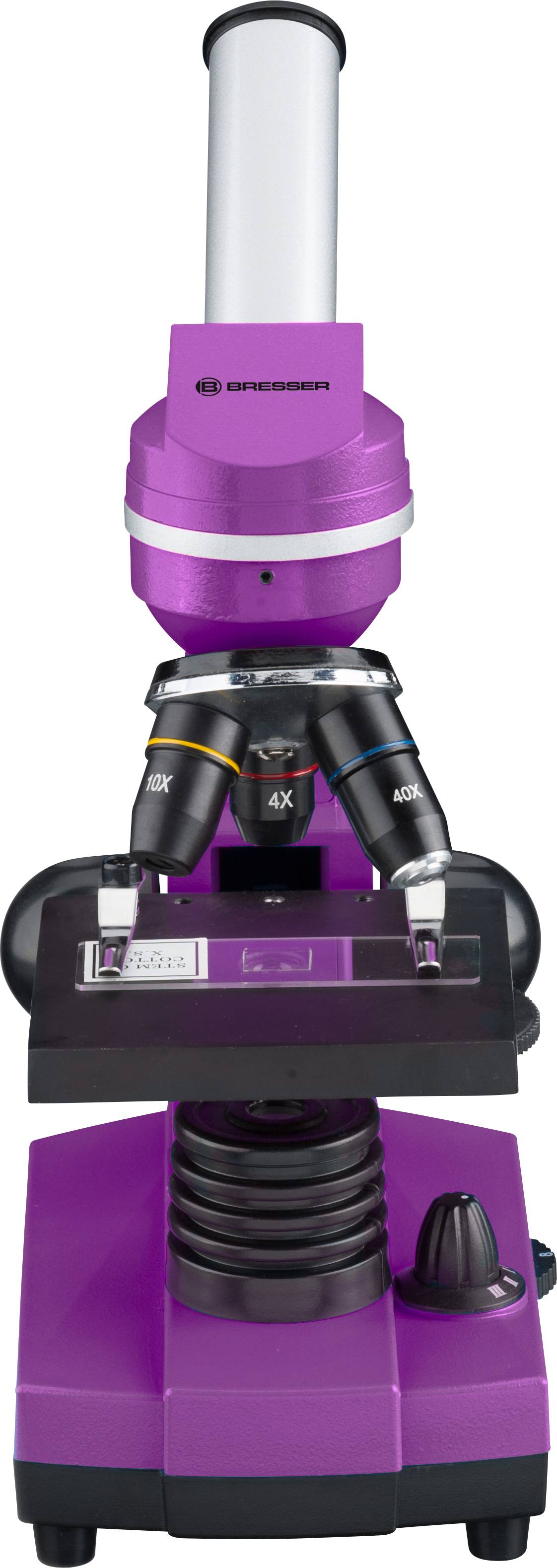 Bresser Optik 8855600TJ5000 Biolux SEL Schülermikroskop Kinder-Mikroskop Monokular 1600 x Auflicht, Durchlicht