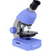 Bresser Optik blau Kinder-Mikroskop Monokular 640 x Durchlicht