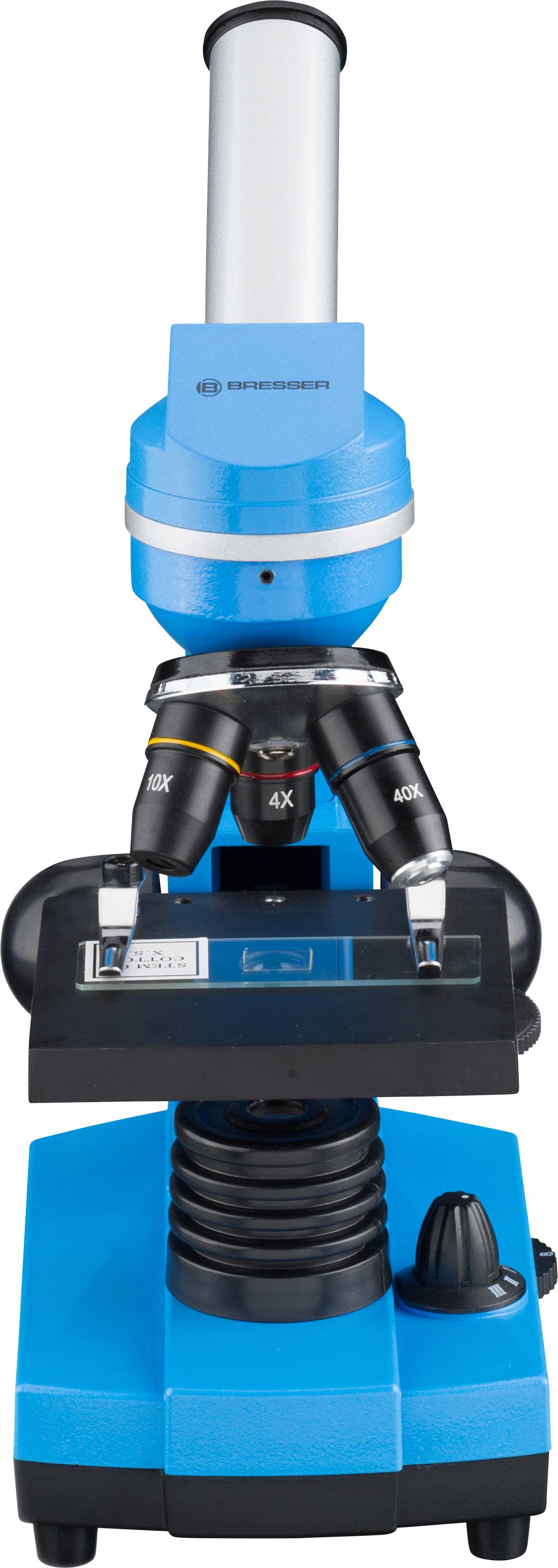 Bresser Optik 8855600WXH000 Biolux SEL Schülermikroskop Kinder-Mikroskop Monokular 1600 x Auflicht, Durchlicht