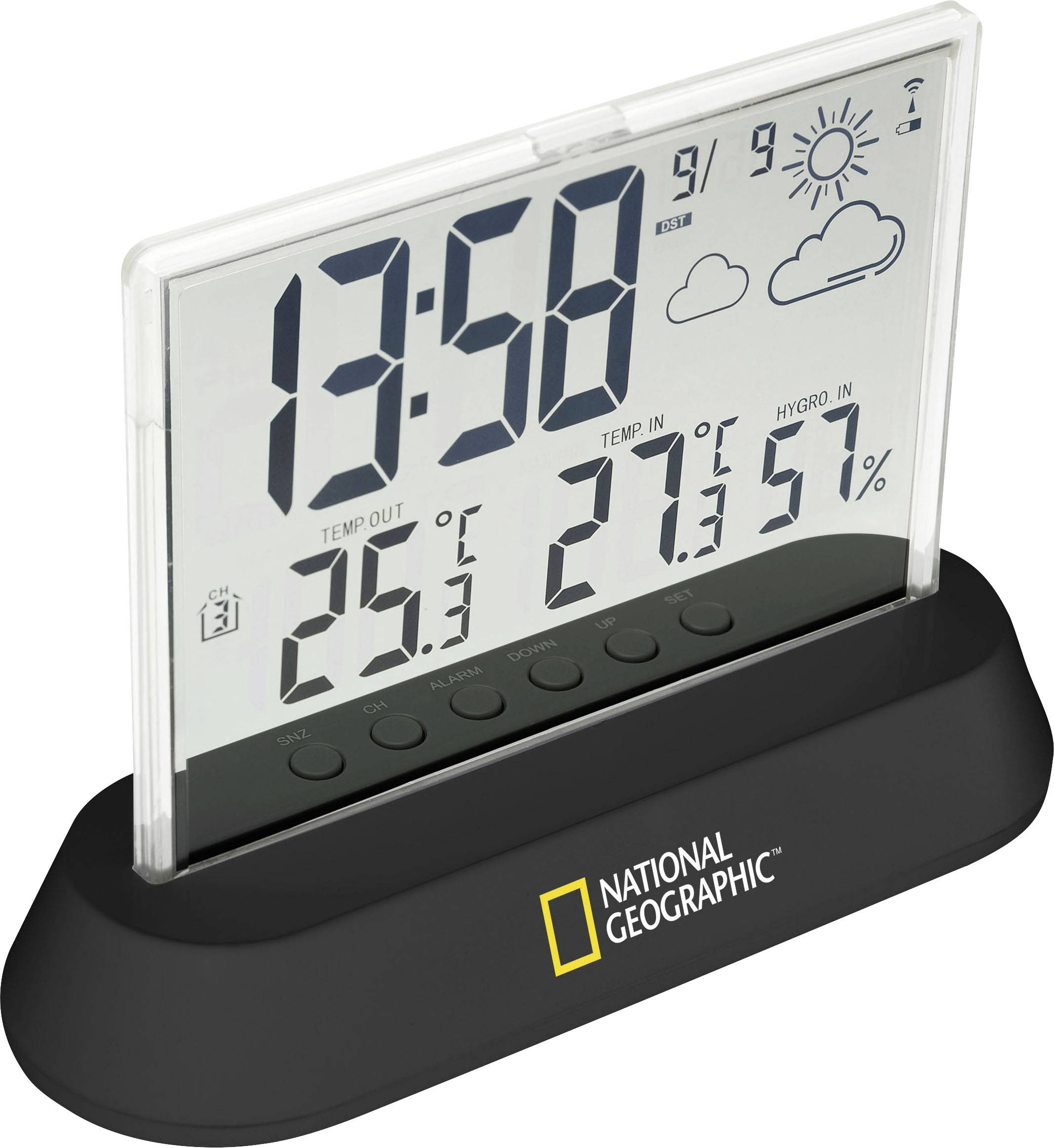 National Geographic Transparent 9070300 Funk-Wetterstation