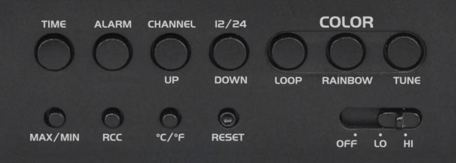 National Geographic Multi Colour Projektor 9070400 Funk-Wetterstation Vorhersage für 12 bis 24 Stunden Anzahl Sensoren max. 3