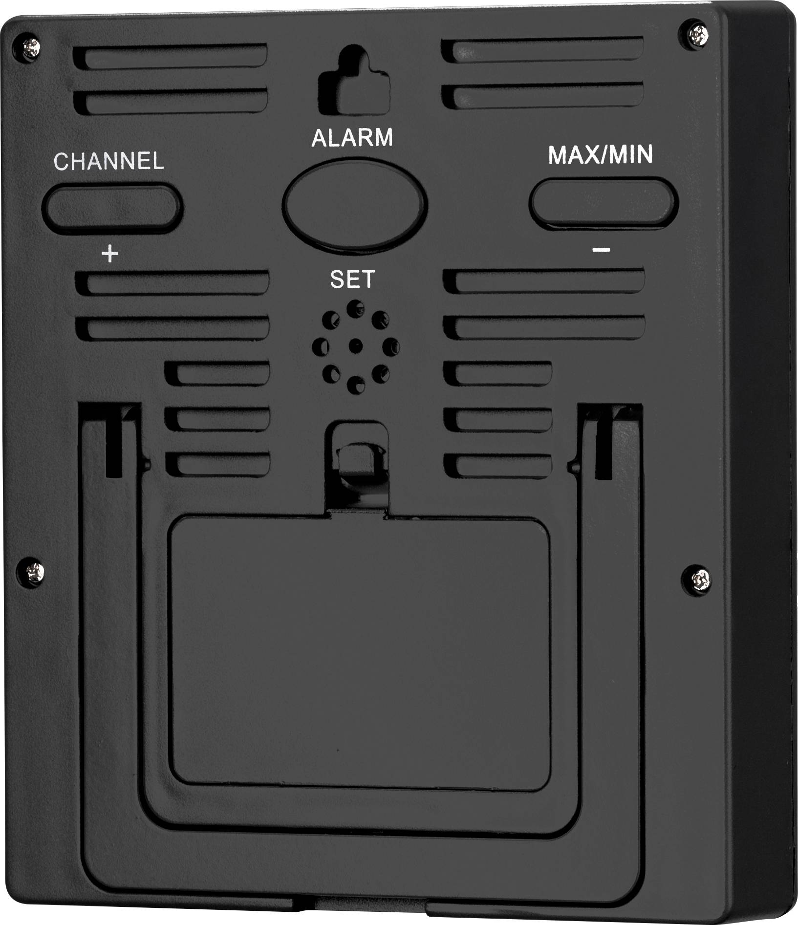 Bresser Optik Quadro Thermo-/Hygrometer Schwarz 7000020CM3000
