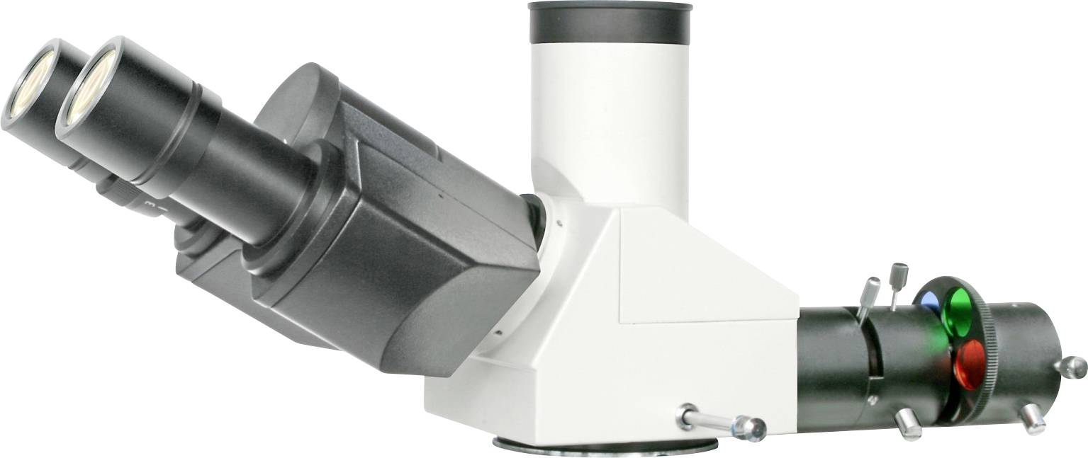 Bresser Optik 5770200 ADL 601 P Durchlichtmikroskop Trinokular 600 x Auflicht, Durchlicht