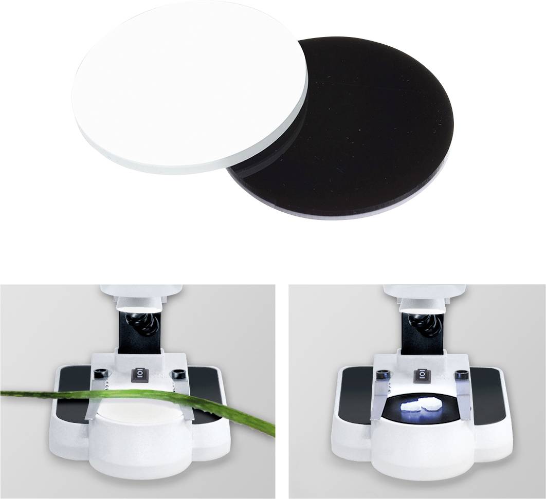 Bresser Optik 8852001 Junior 20-50 Kinder-Mikroskop Binokular 50 x Auflicht, Durchlicht