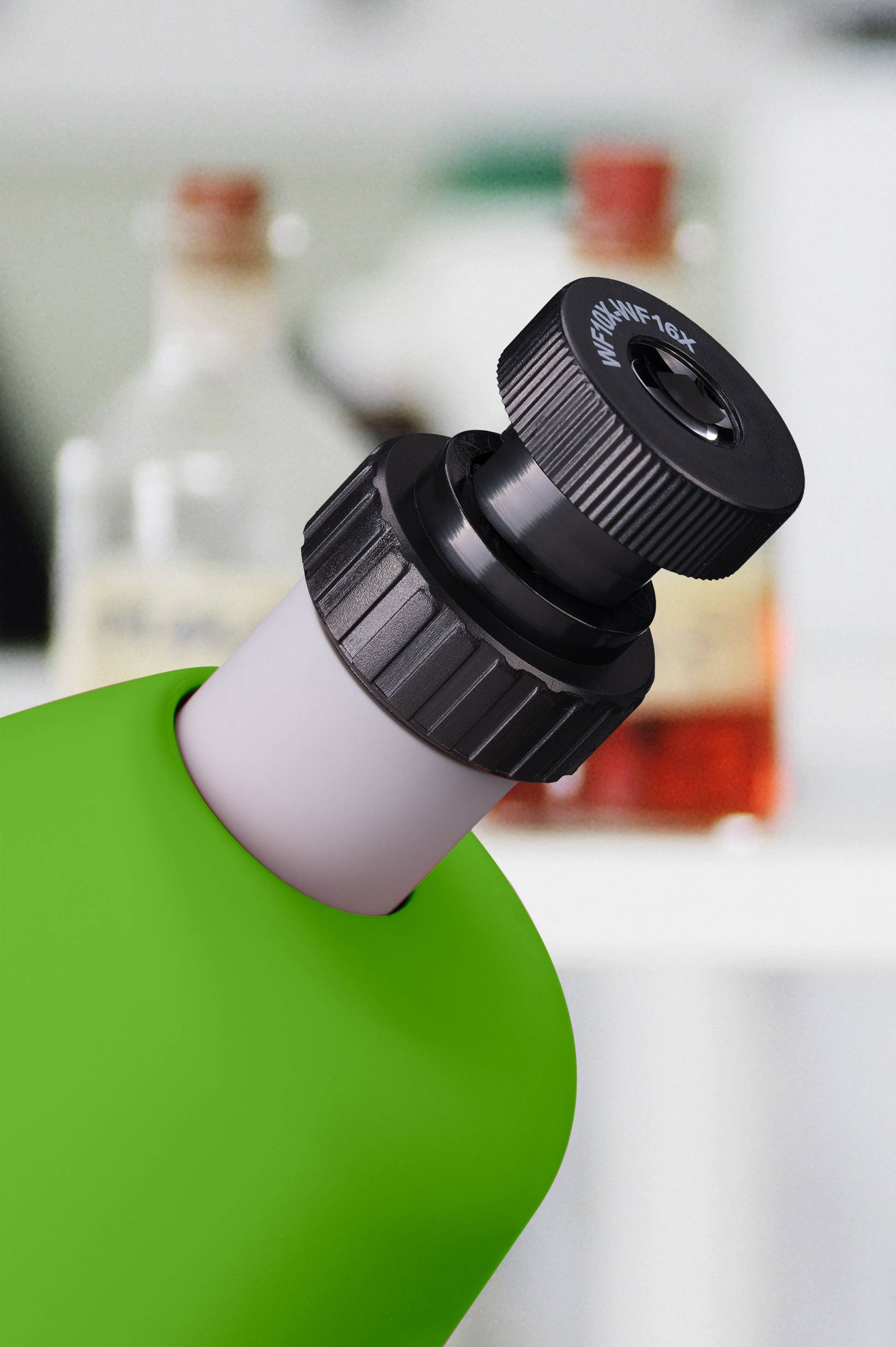 Bresser Optik 8851300B4K000 grün Kinder-Mikroskop Monokular 640 x Durchlicht