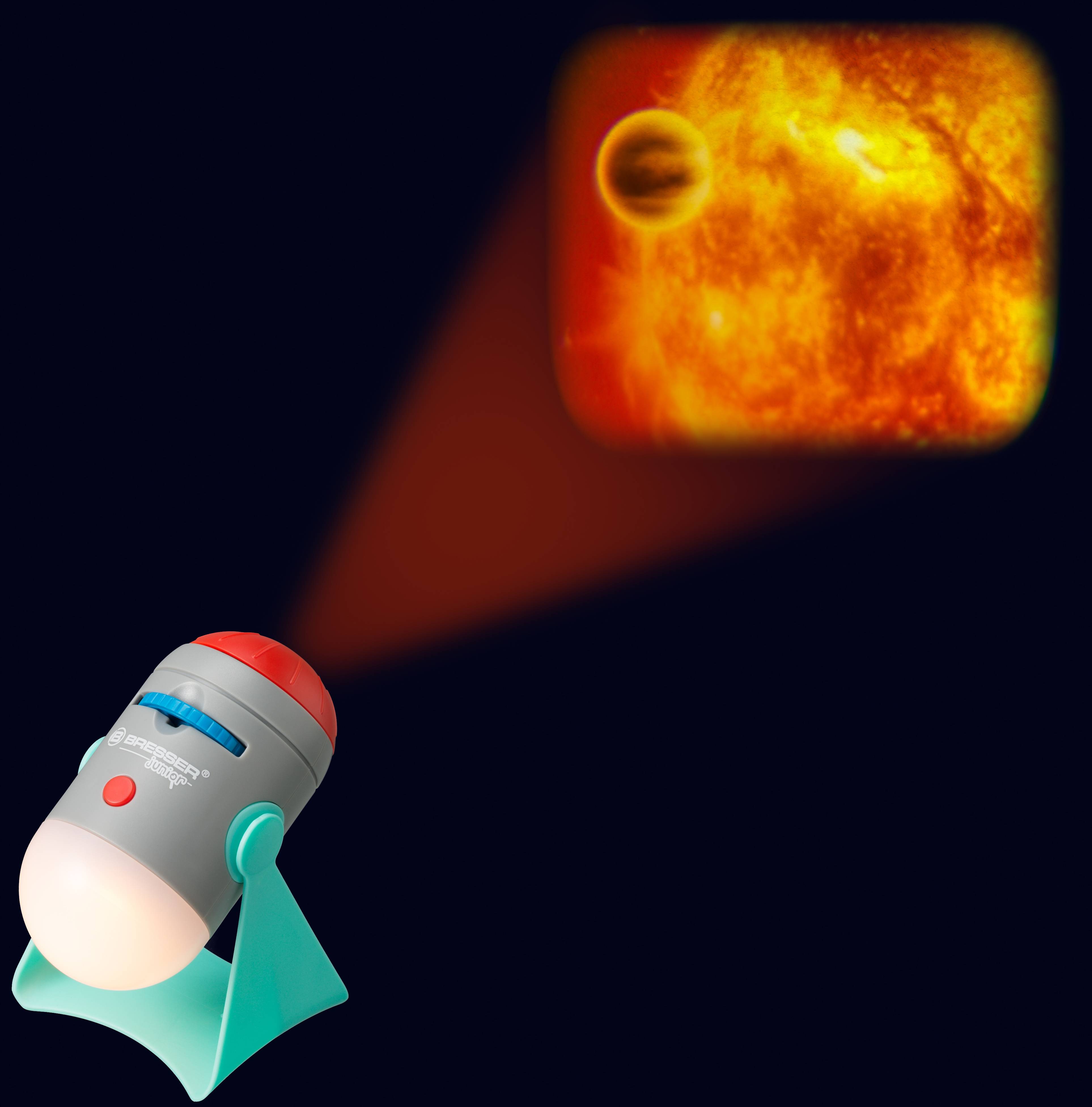 Bresser Optik 8847200 Science Projektor und Nachtlicht Astronomie Fertiggerät