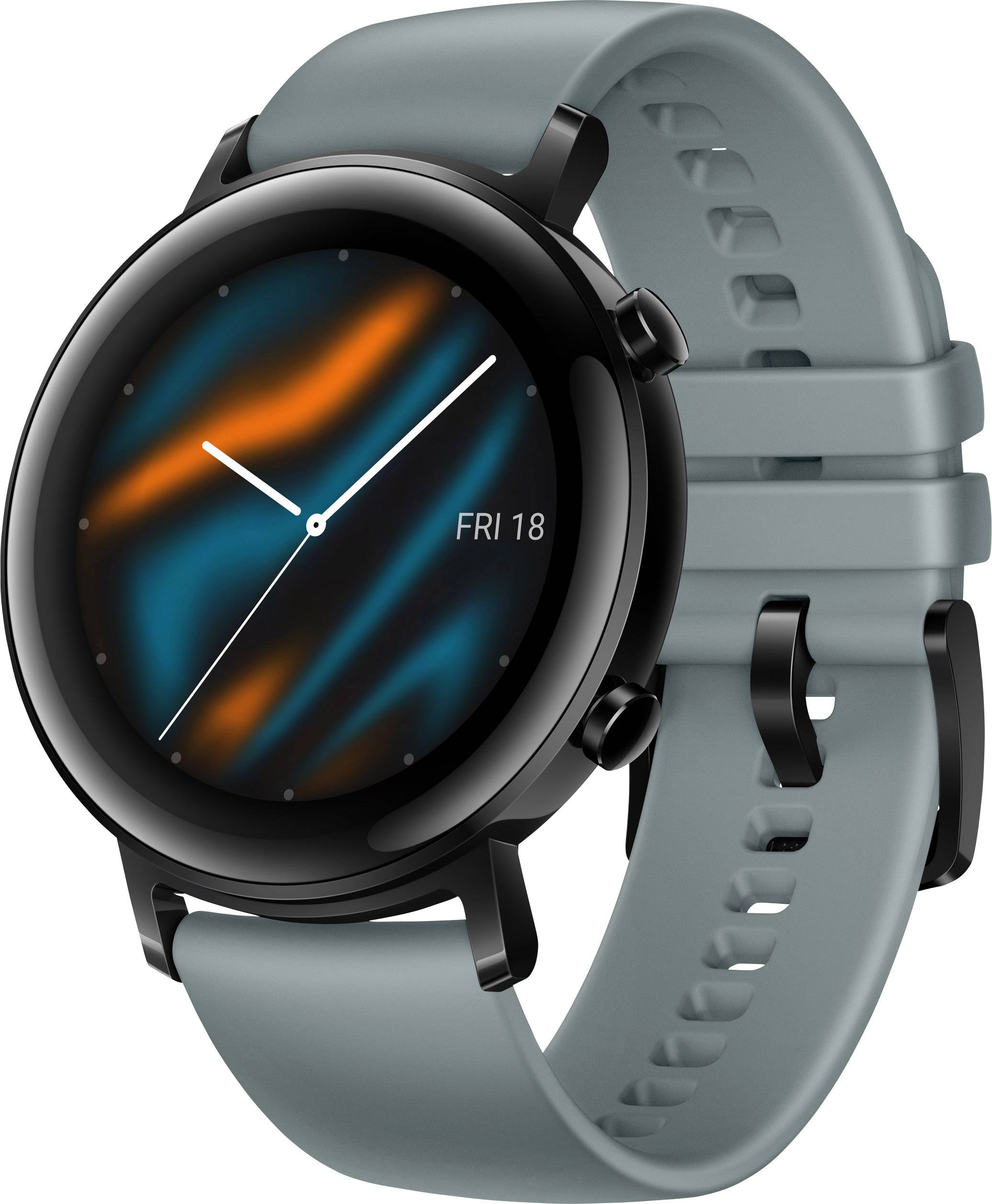 HUAWEI Watch GT 2 Smartwatch 42 mm M Matt Grau