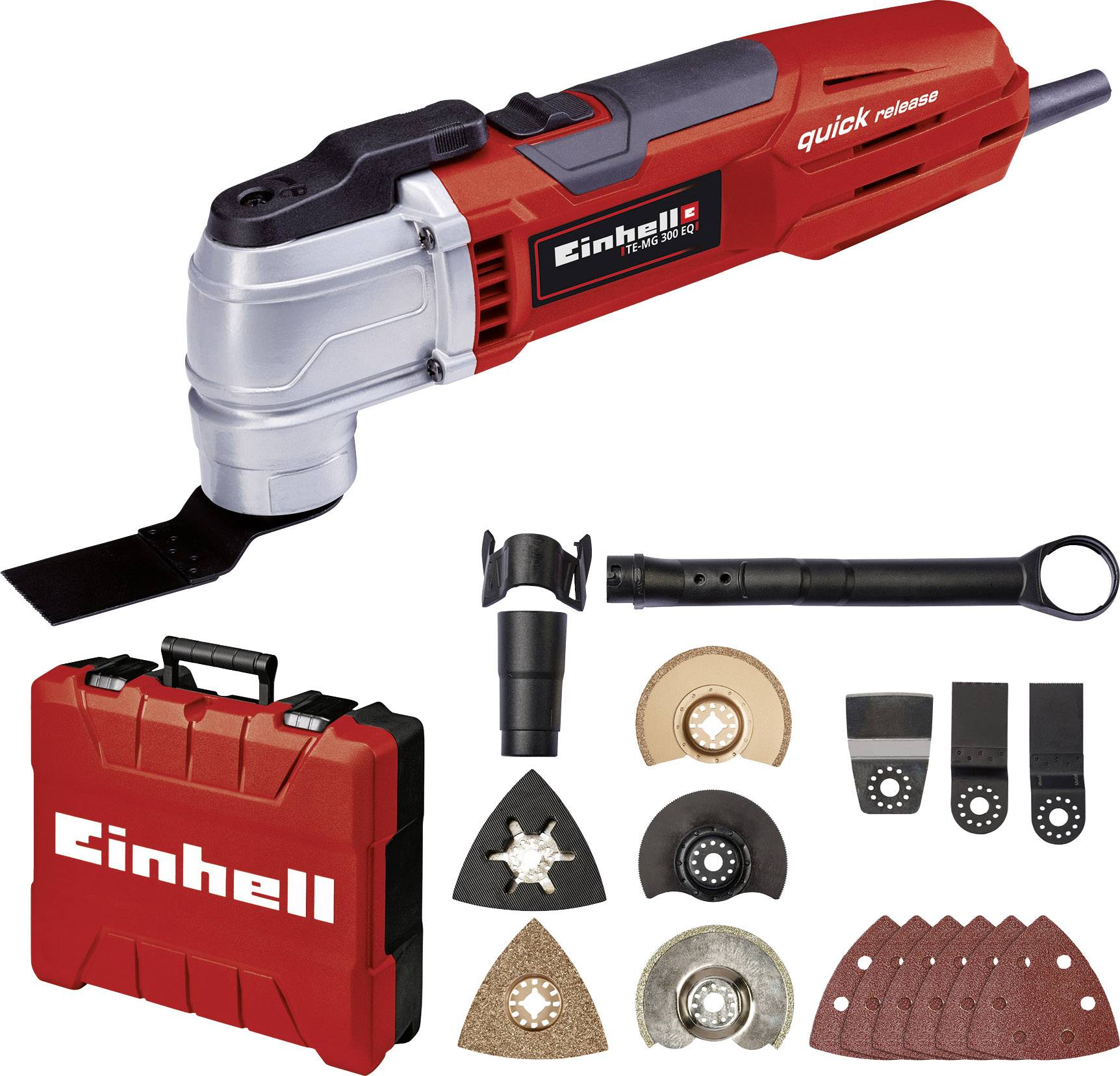 Einhell TE-MG 300 EQ Kit 4465151 Multifunktionswerkzeug 300 W