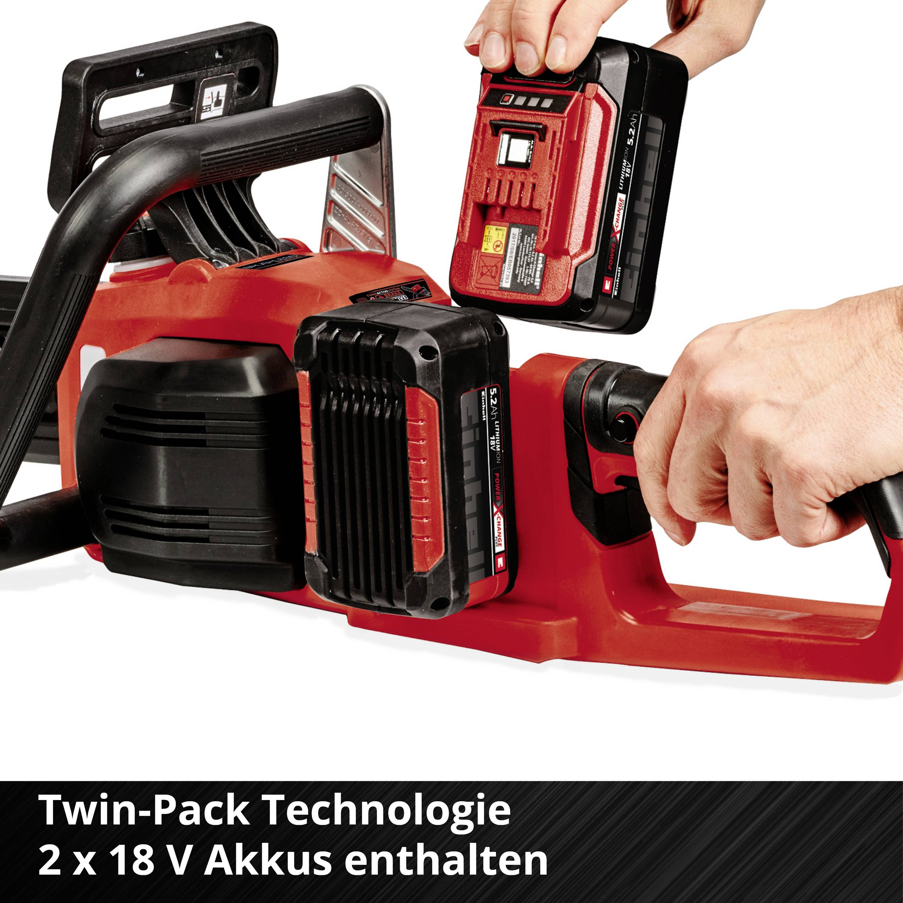 4 Sägeketten passend für Einhell GE-LC 36/35 Li-Solo | 35cm 3/8LP 52TG