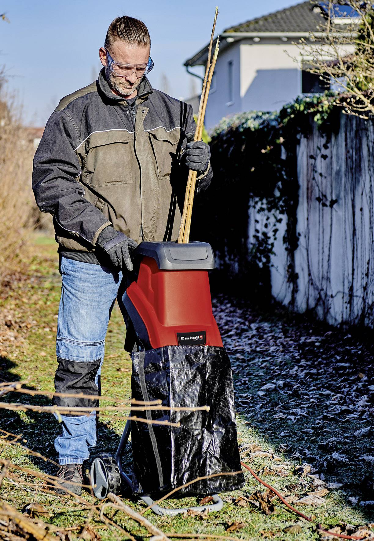 Einhell GC-KS 2540 Elektro Messer-Häcksler 2500W