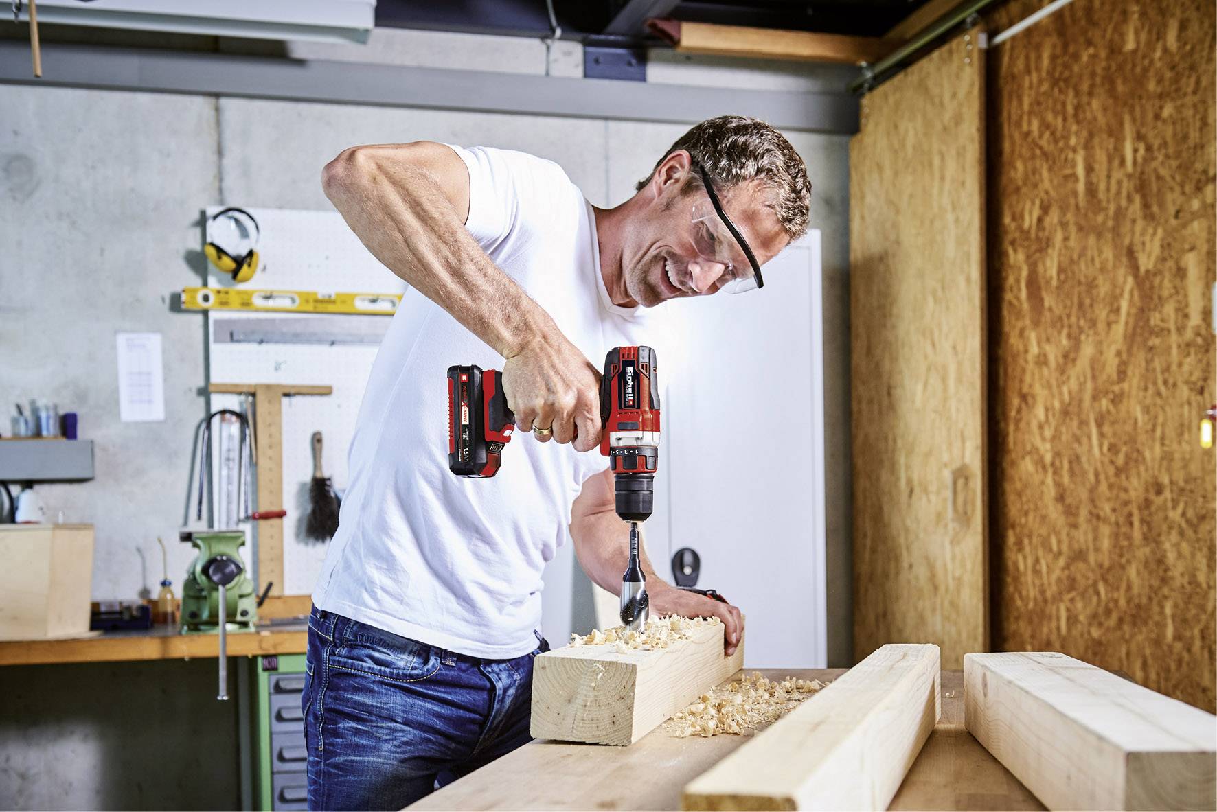 Einhell Power X-Change TE-CD 18/40 Li (2x1,5 Ah) 4513912 Akku-Bohrschrauber 18V 1500 mAh Li-Ion