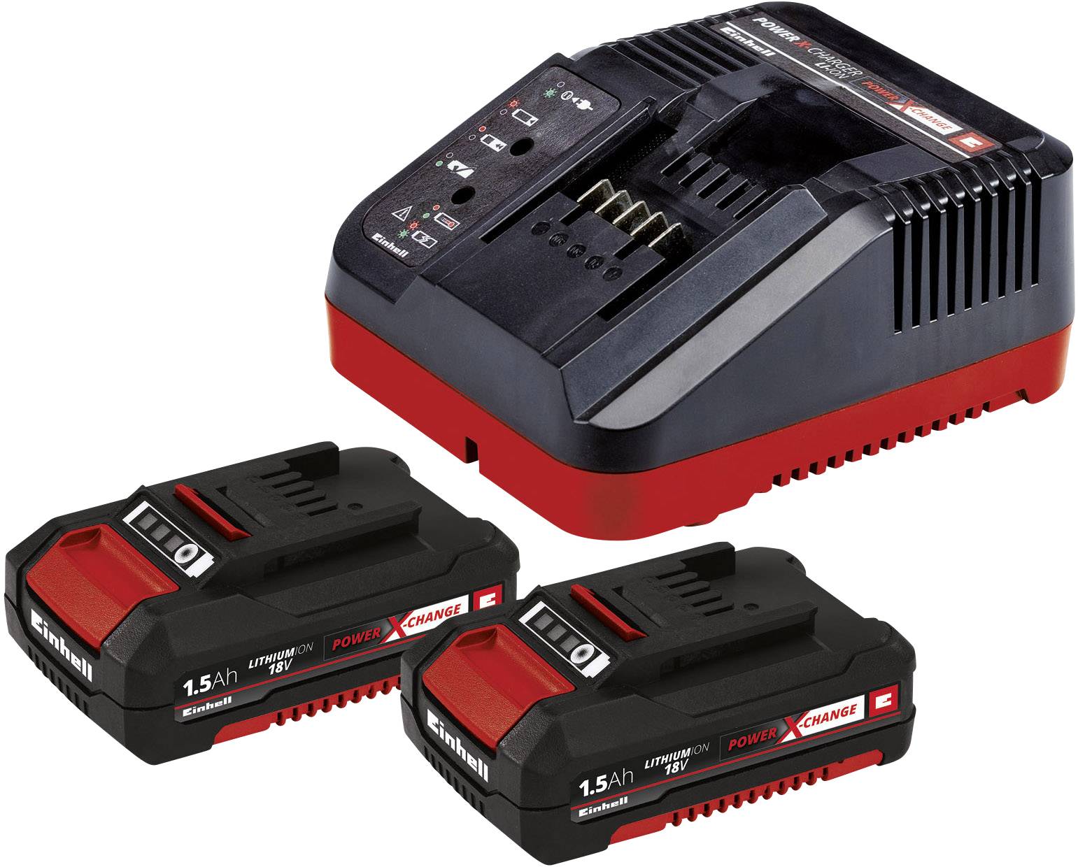 Einhell Power X-Change TE-CD 18/40 Li (2x1,5 Ah) 4513912 Akku-Bohrschrauber 18V 1500 mAh Li-Ion