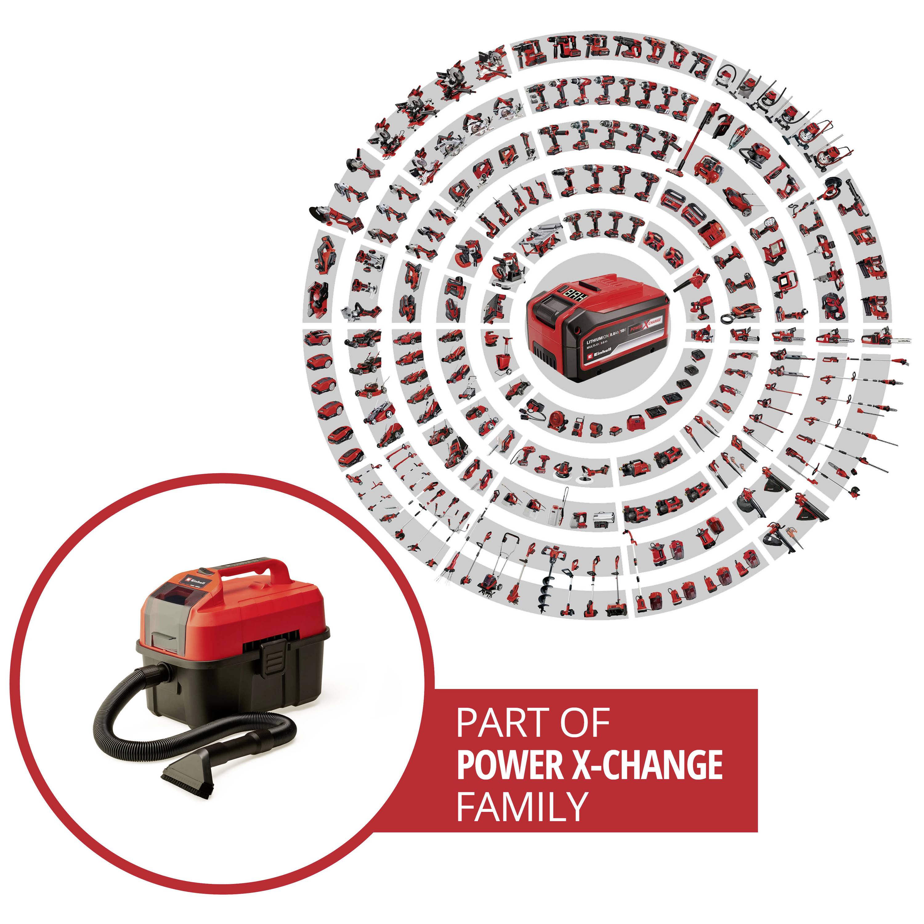 Einhell TE-VC 18/10 Li-Solo Power X-Change 2347160 Nass-/Trockensauger 10 l