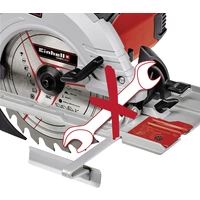 Einhell TE-CS 190/1 Handkreissäge Schnitttiefe max. (90°) 66mm 1500W Einhell TE-CS 190/1 Handkreissäge Schnitttiefe max. (90°) 66mm 1500W