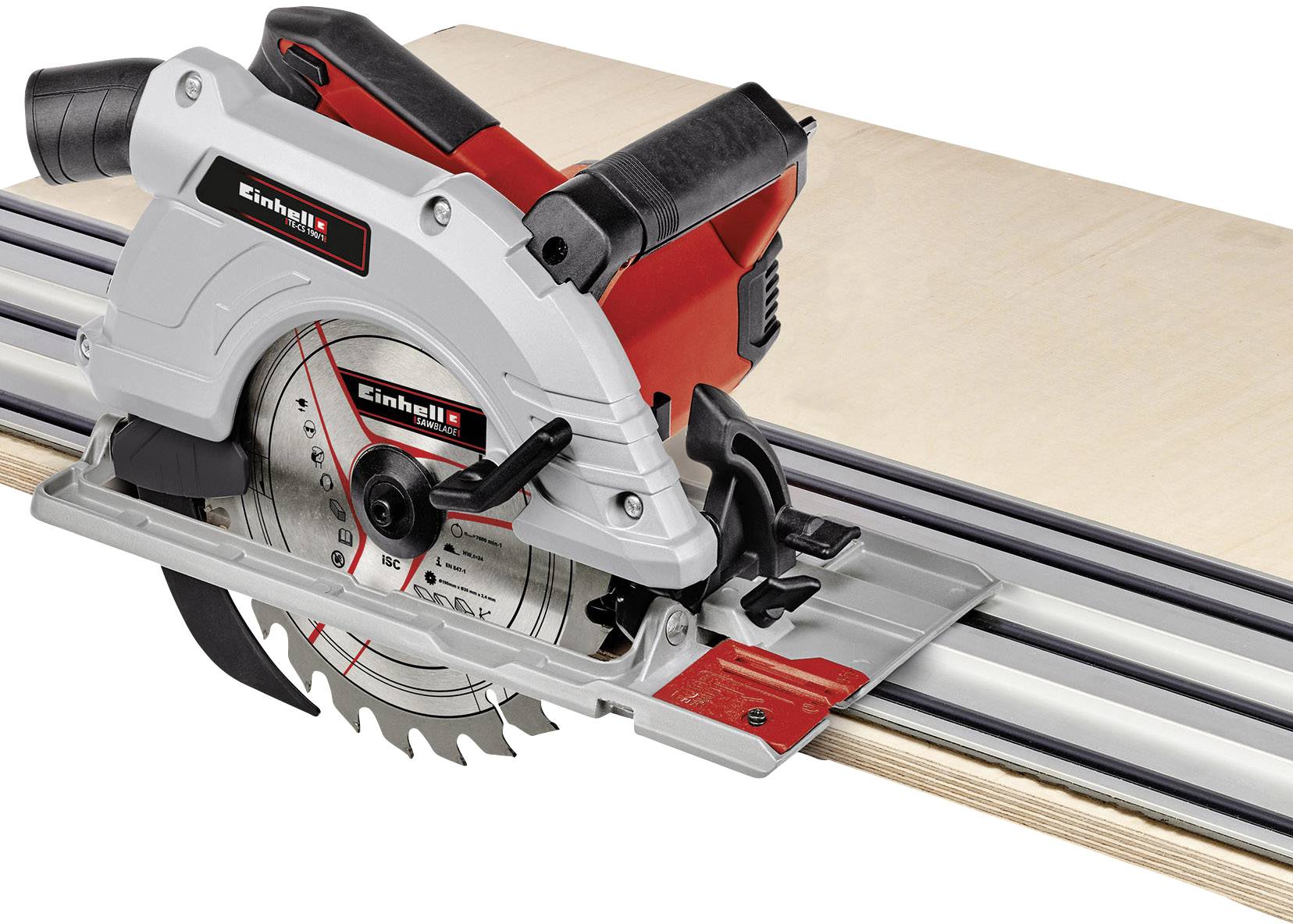 Einhell TE-CS 190/1 Handkreissäge Schnitttiefe max. (90°) 66mm 1500W